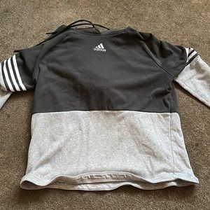 Adidas cropped hoodie